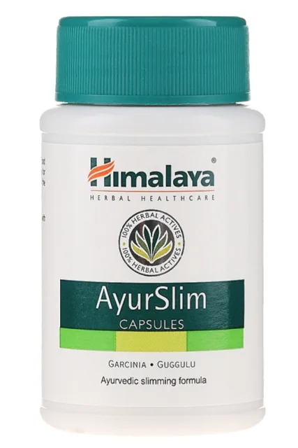 Himalaya AyurSlim, podpora kontroly tělesné hmotnosti, 60 kapslí
