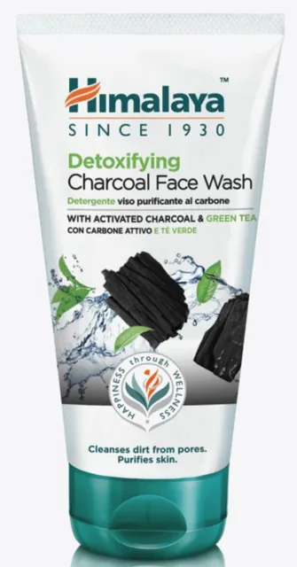 Himalaya Detoxikační pleťová emulze s aktivním uhlím a zeleným čajem, 150 ml
