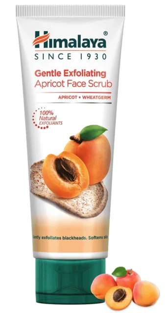 Himalaya Jemný exfoliační meruňkový peeling na obličej, 75 ml