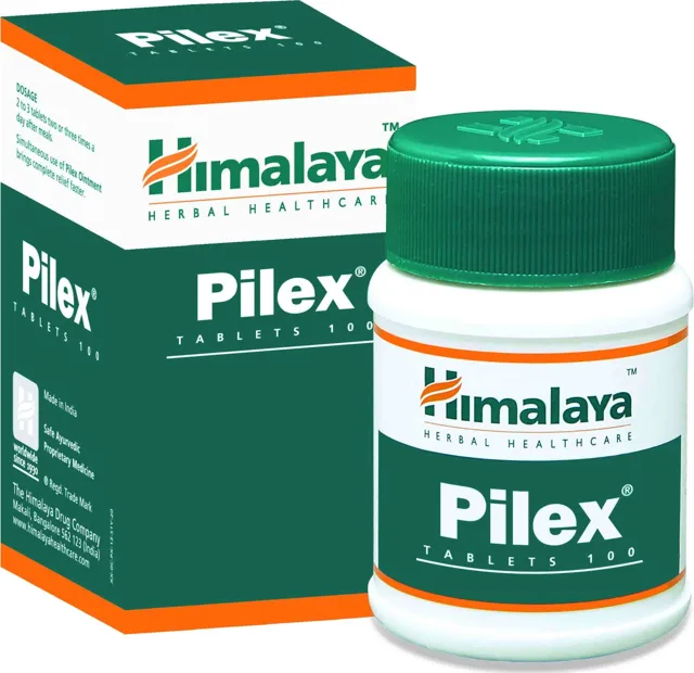 Himalaya Pilex, komplex bylin pro podporu normálního trávení, 100 tablet
