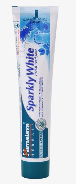 Himalaya Sparkly White, bělící zubní pasta, 75 ml