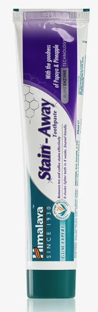 Himalaya Stain-Away, bělící zubní pasta, 75 ml