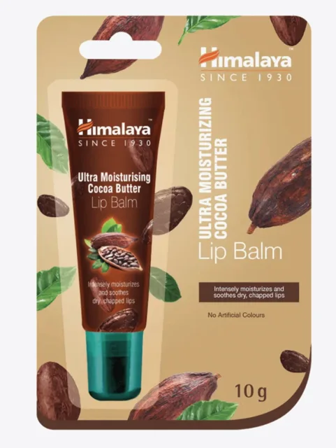 Himalaya Ultra hydratační balzám na rty s kakaovým máslem, 10 g