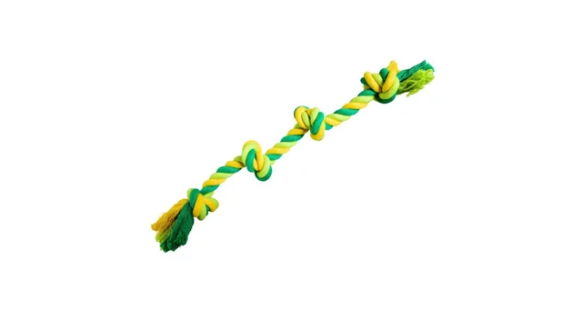 HipHop Bavlněný Uzel Zelený - 60 cm/340 g