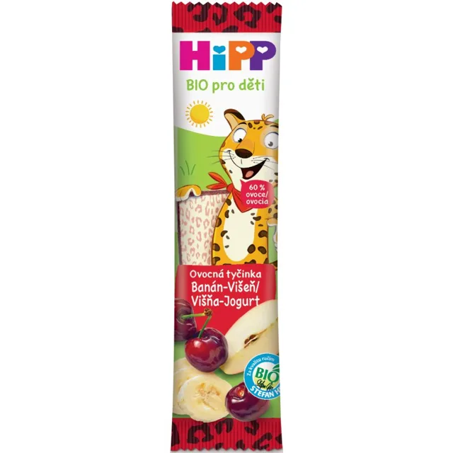Hipp BIO banán-višeň-jogurt oplatka 23 g