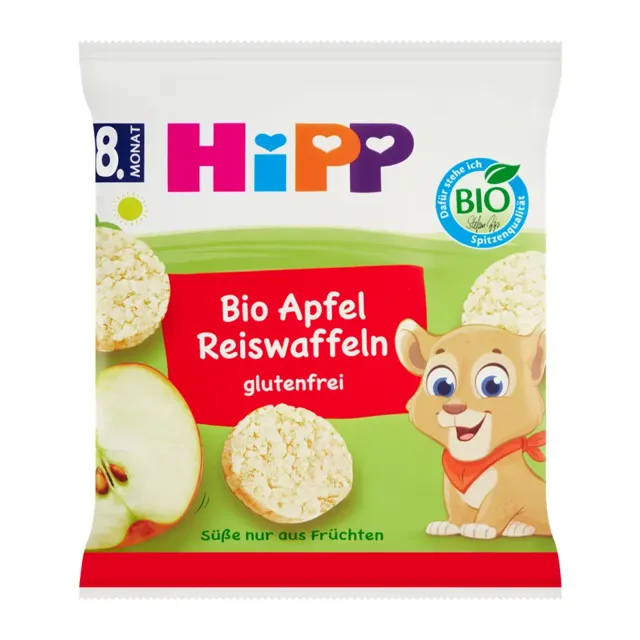 HiPP BIO jablečné rýžové oplatky 30 g
