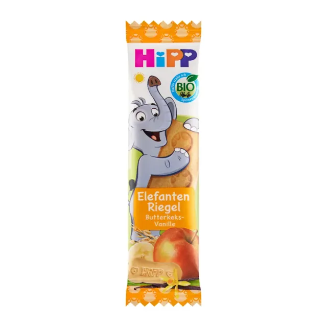 HiPP Bio müsli tyčinka Máslové sušenky, jablko, vanilka