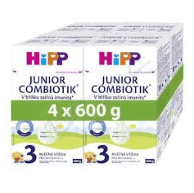 HIPP Combiotik 3 batolecí mléčná výživa 4 x 600 g
