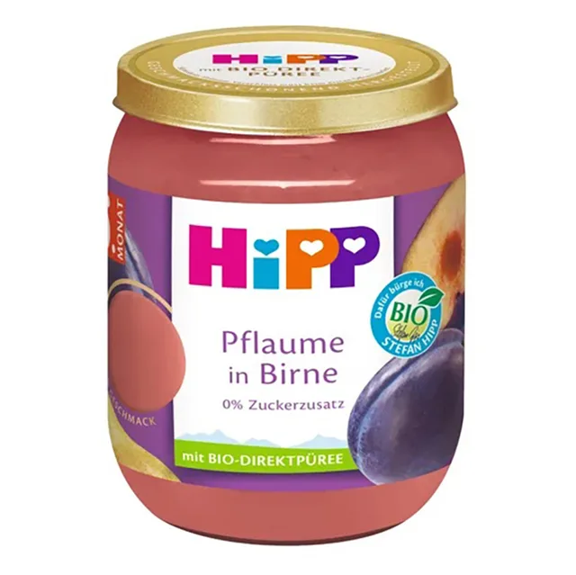 HIPP Hrušky se švestkami BIO 160 g