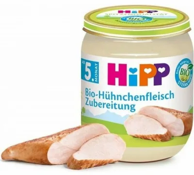 HiPP MASO BIO Kuřecí maso 125g