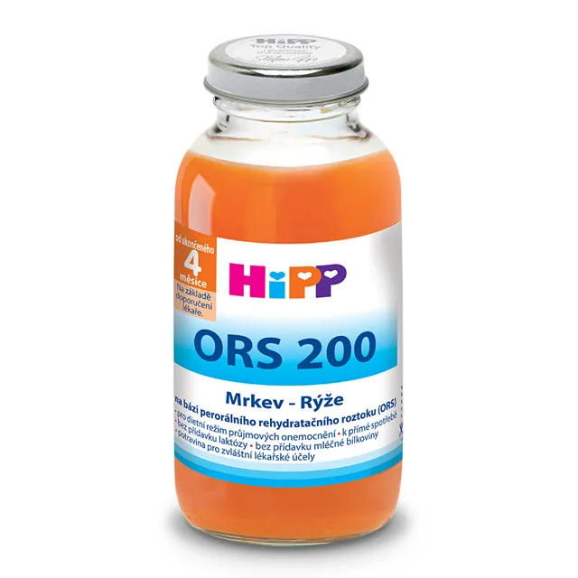 HiPP ORS 200 Mrkvovo-rýžový odvar 200ml