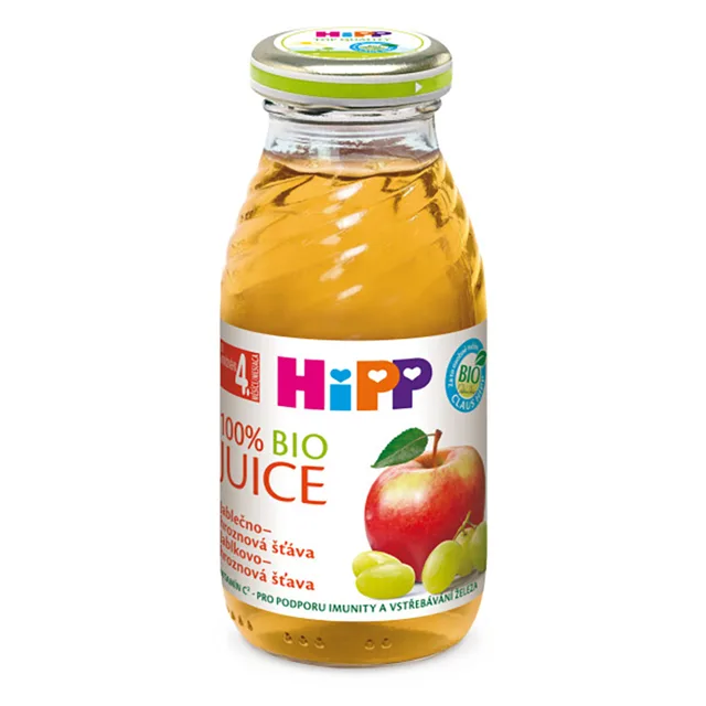 HIPP Šťáva Jablečno hroznová BIO 200 ml