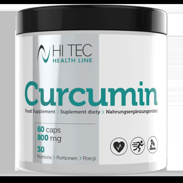 HiTec Nutrition Curcumin - 60 kapslí
