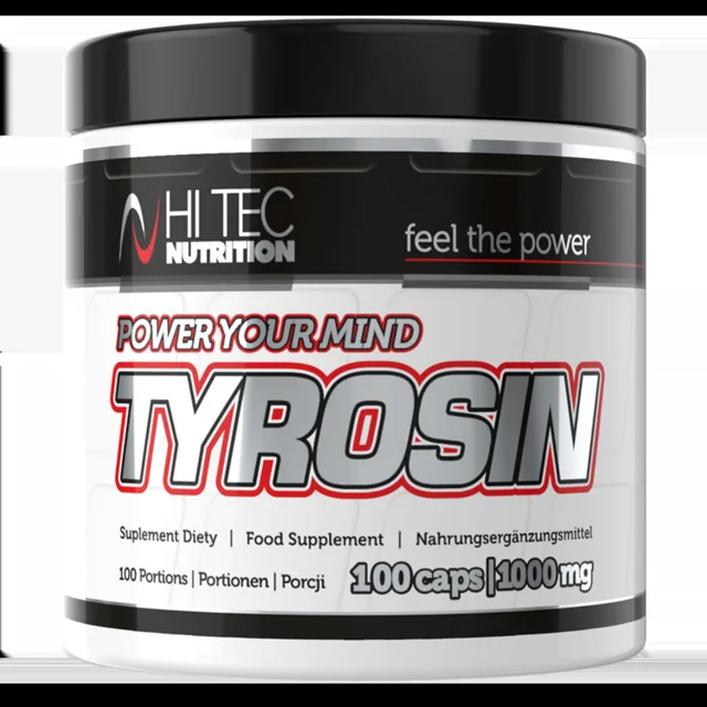 HiTec Nutrition Tyrosin - 100 kapslí