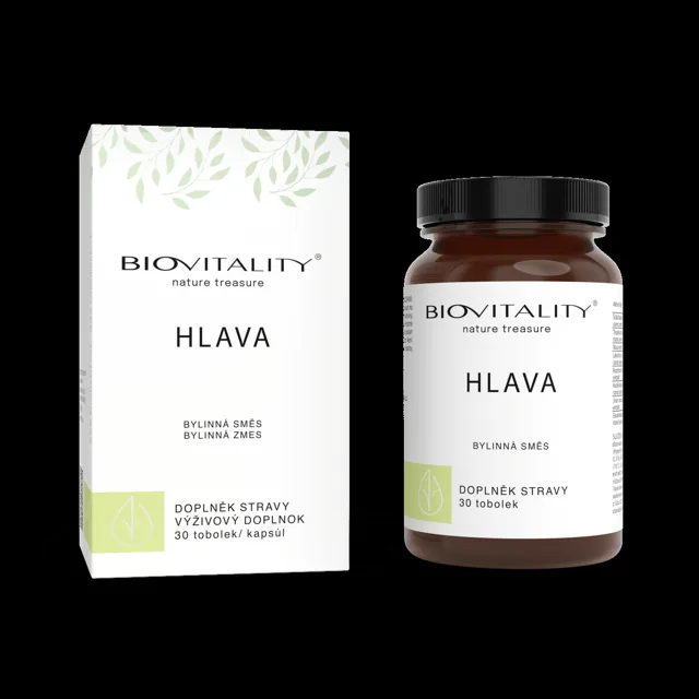 Hlava – 30 kapslí – Green idea