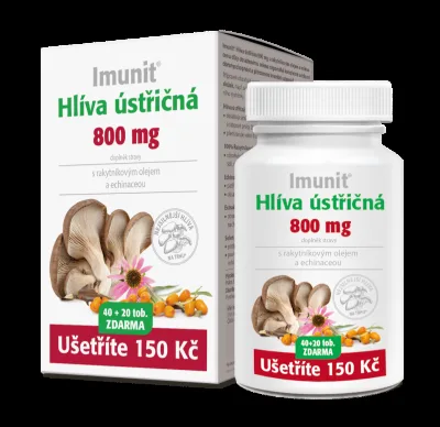 Hlíva ústř.800mg s rakyt. a echi. Imunit 40+20tob