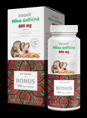 Hlíva ústř.800mg s rakyt. a echin. Imunit 100+100