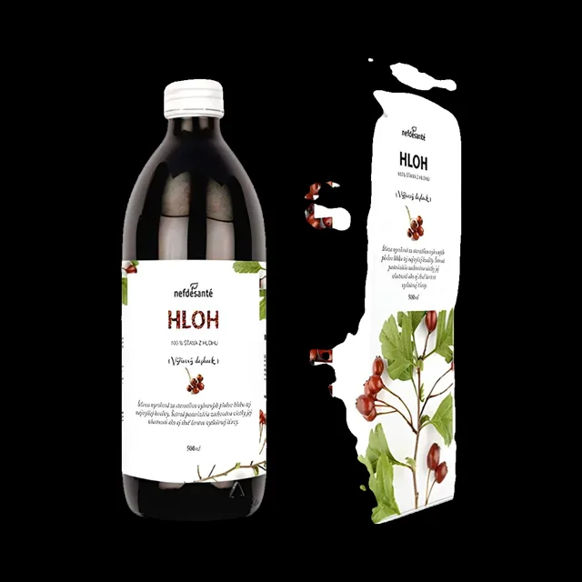 Hlohová šťáva – 500 ml – Nefdesanté