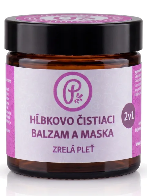 Hloubkově čistící balzám a maska 2v1 - Zralá pleť 60 ml