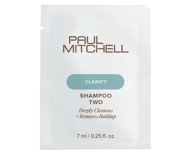 Hloubkově čisticí šampon pro mastící se vlasy Paul Mitchell Clarify Shampoo Two - 7 ml