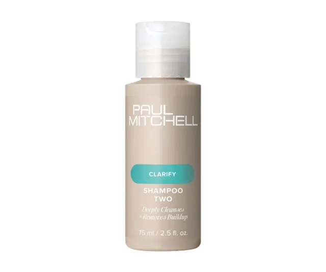 Hloubkově čisticí šampon pro mastící se vlasy Paul Mitchell Clarify Shampoo Two - 75 ml + dárek zdarma
