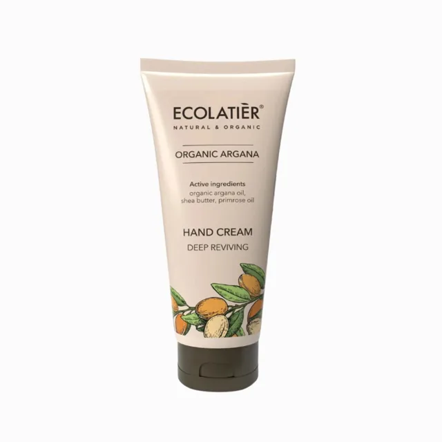 Hloubkově vyživující krém na ruce Organic Argana – 100 ml – Ecolatier