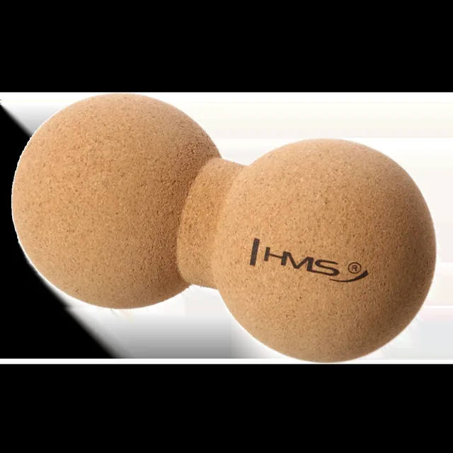 HMS Korkový dvojitý masážní míč Lacrosse ball BLW02