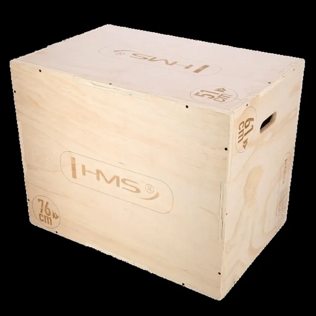 HMS PLYO BOX DSC01 - hnědý