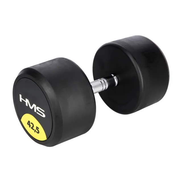 HMS Pogumovaná jednoruční činka HG Pro 42,5 kg