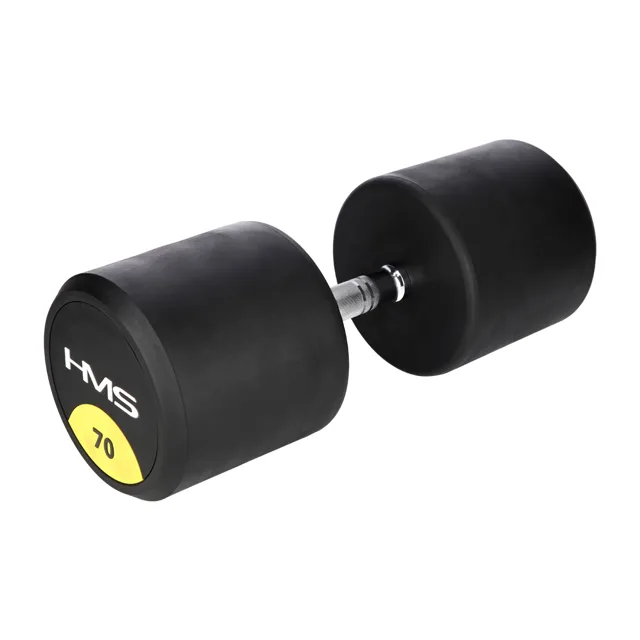 HMS Pogumovaná jednoruční činka HG Pro 70 kg