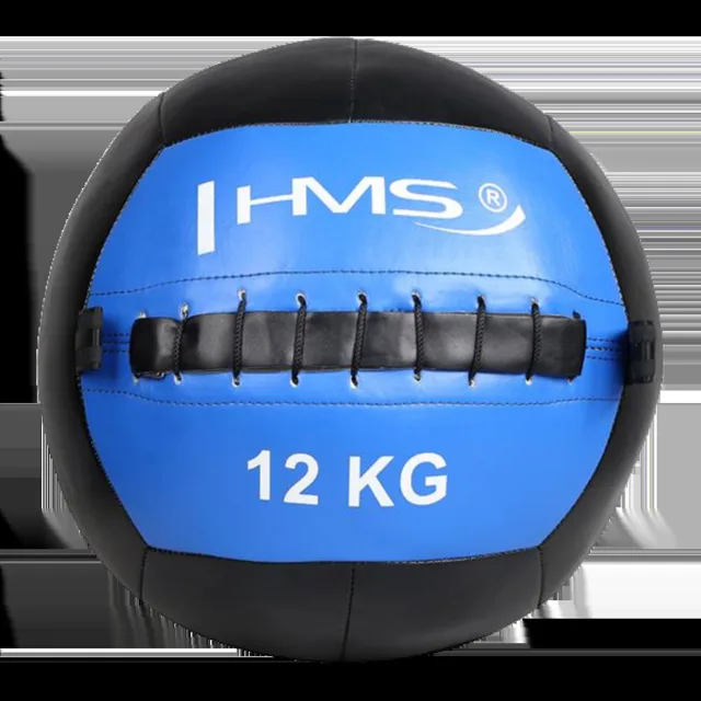 HMS Posilovací míč WLB modrý - 12kg