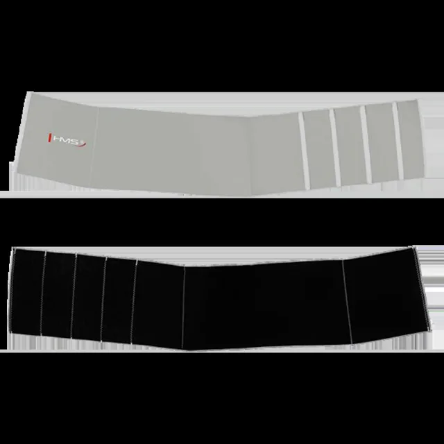 HMS Zeštíhlující bederní pás se zipem BR114 - šedý
