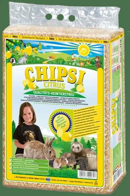 Hobliny JRS Chipsi citrus 3,2kg