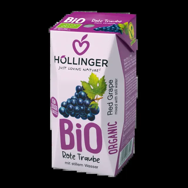 Höllinger BIO Hroznový džus s vodou Hroznové víno 200 ml