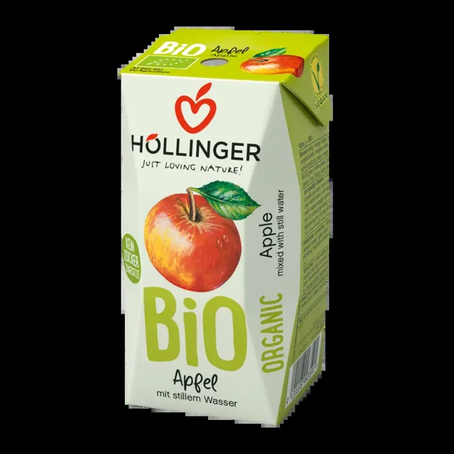 Höllinger BIO Jablečný džus s vodou Jablko 200 ml