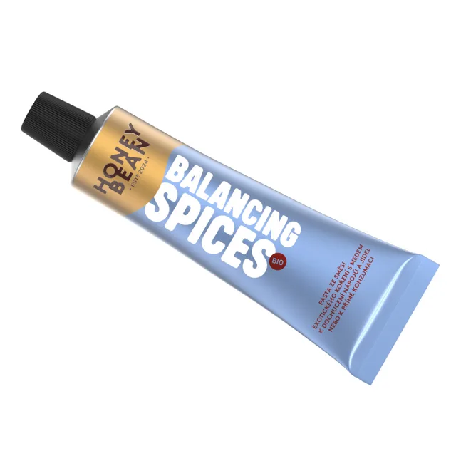 Honey Bean Balancing Spices s akátovým medem v tubě, 90 g