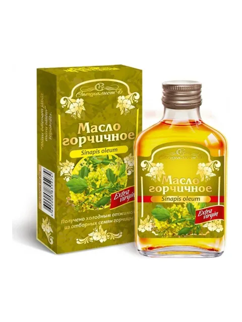 Horčičný 100% olej Altajský 100 ml
