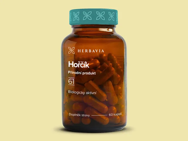 Hořčík přírodní produkt - 60 kapslí