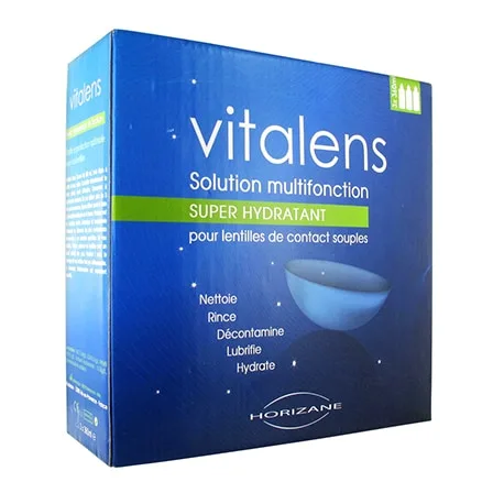 Horizane vitalens Multifunkční roztok na kontaktní čočky 3x360ml