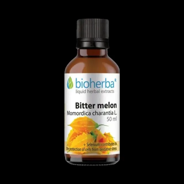 Hořká okurka (Momordica charantia) kapky – tinktura – 50 ml – Bioherba
