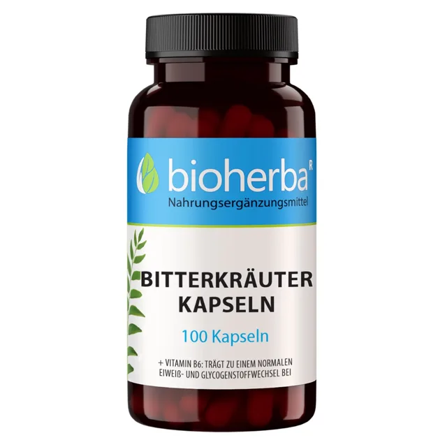 Hořké byliny – 100 kapslí – Bioherba