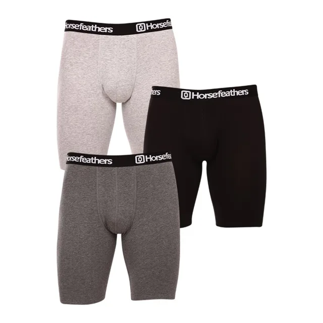 Horsefeathers 3PACK pánské boxerky Dynasty long (AM195D) XXL
