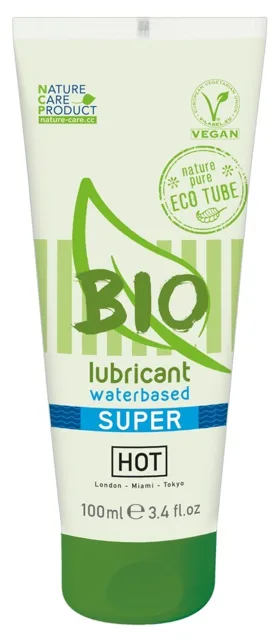 HOT BIO Super na vodní bázi 100 ml - lubrikant