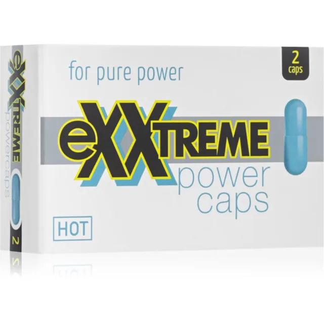 HOT Exxtreme Power Caps kapsle pro podporu erekce 2 cps