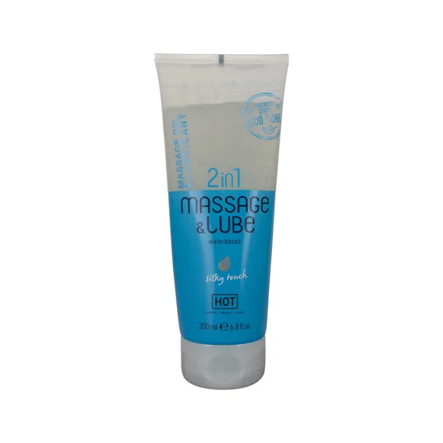 Hot Masážní lubrikant - 2in1 Massage a Lube Silky Soft