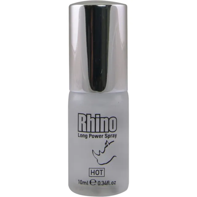 HOT Rhino Long Power Spray sprej pro oddálení ejakulace 10 ml