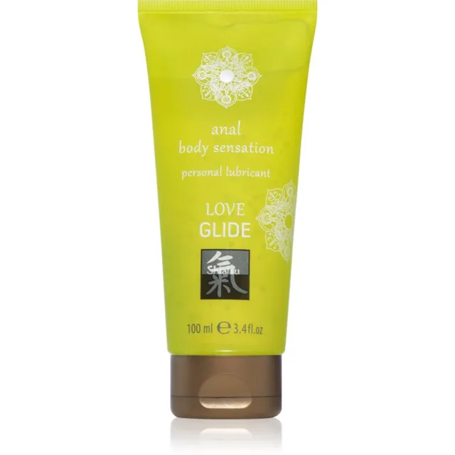 HOT Shiatsu Love Glide Anal lubrikační gel 100 ml