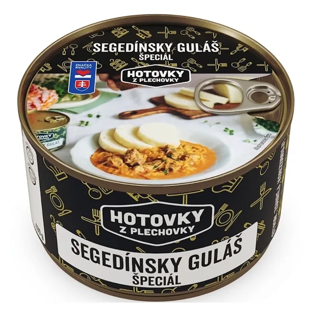 HOTOVKY Z PLECHOVKY Segedínský guláš speciál 3 porce
