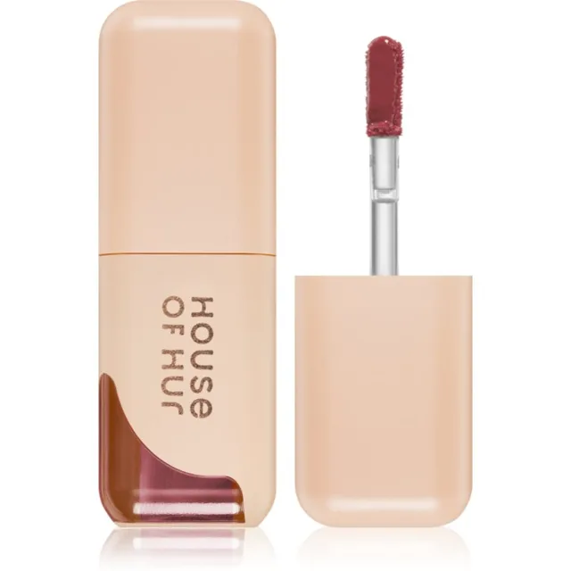 House of Hur Glowy Ampoule Tint dlouhotrvající lesk na rty s hydratačním účinkem odstín 03 Dawn Pink 4.5 g