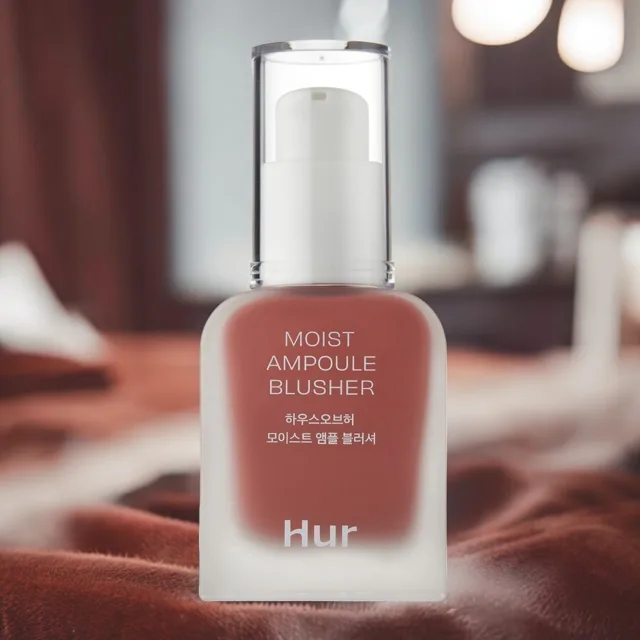 HOUSE OF HUR - Moist Ampoule Blusher - Hydratační tekutá tvářenka ROSE BROWN - 20 ml